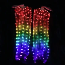 Аксессуары для взрослых, для танца живота, яркий светильник, светодиодный, для фанатов, блестящий, для женщин, для танца живота, светодиодный, белый светильник, для танца живота, аксессуары для фанатов