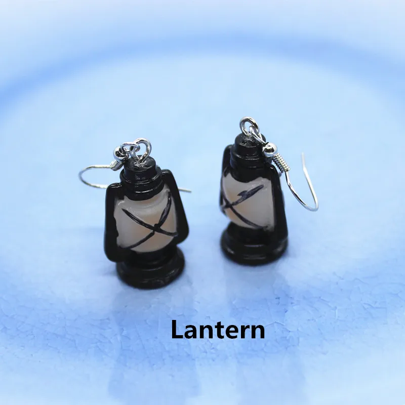 New Retro Nostalgic Home Appliance Funny Simulation Camera Phonograph Radio Earrings Female Fashion Creative Jewelry Gifts - Окраска металла: 005