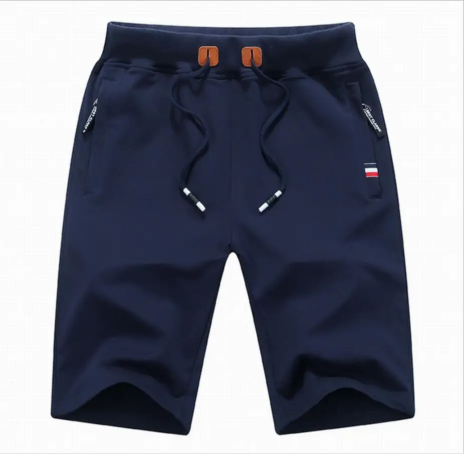 

Legible 2019 Summer Mens Beach Shorts Cotton Casual Male Short homme Brand Clothing Solid Men's Shorts White Shorts Male 4XL