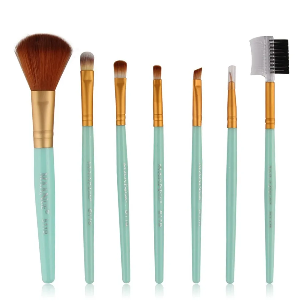 

7 pcs Set for Face/Eye/Lip Professional Makeup Brushes Make Up Brushes Blending Brush Cosmetic Brush Set Pincel Maquiagem