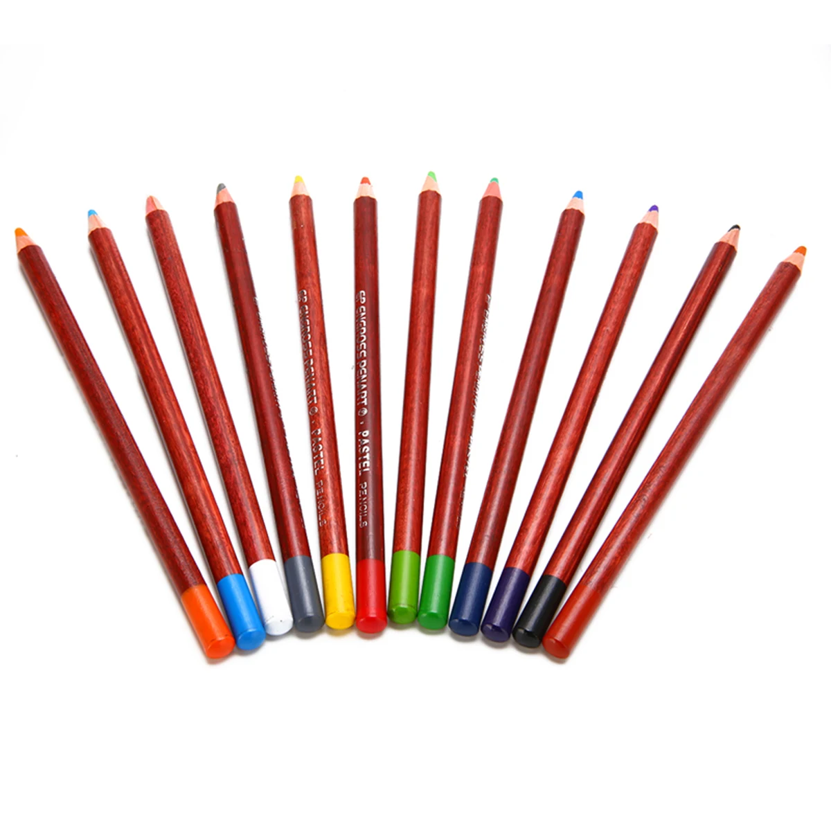 

12 Pieces Drawing Colored Pencil Colored Soft Pastel Pencil Set Painting Pencil Scenery Drawing Pencil For Art Students