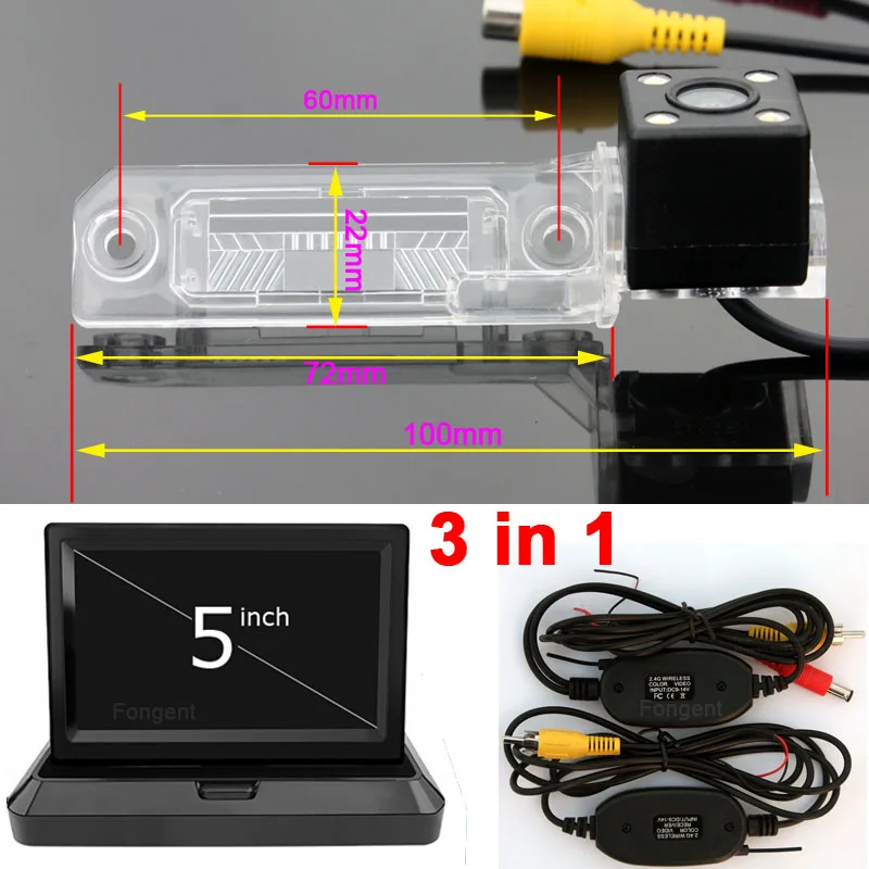 Камера заднего вида для VW Passat CC Polo Jetta Touran Caddy Golf Multivan T5 Transporter Skoda Superb хэтчбек Bora Phaeton