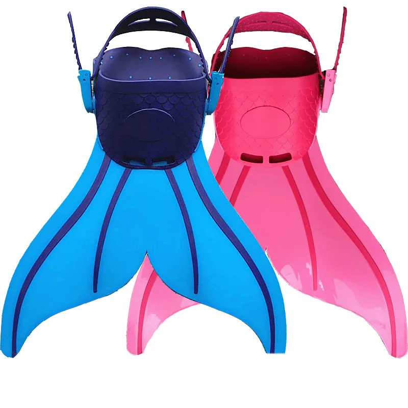 Swimming Paddle Shoes Wave Fins Scuba Diving Equipment Mermaid Tail
