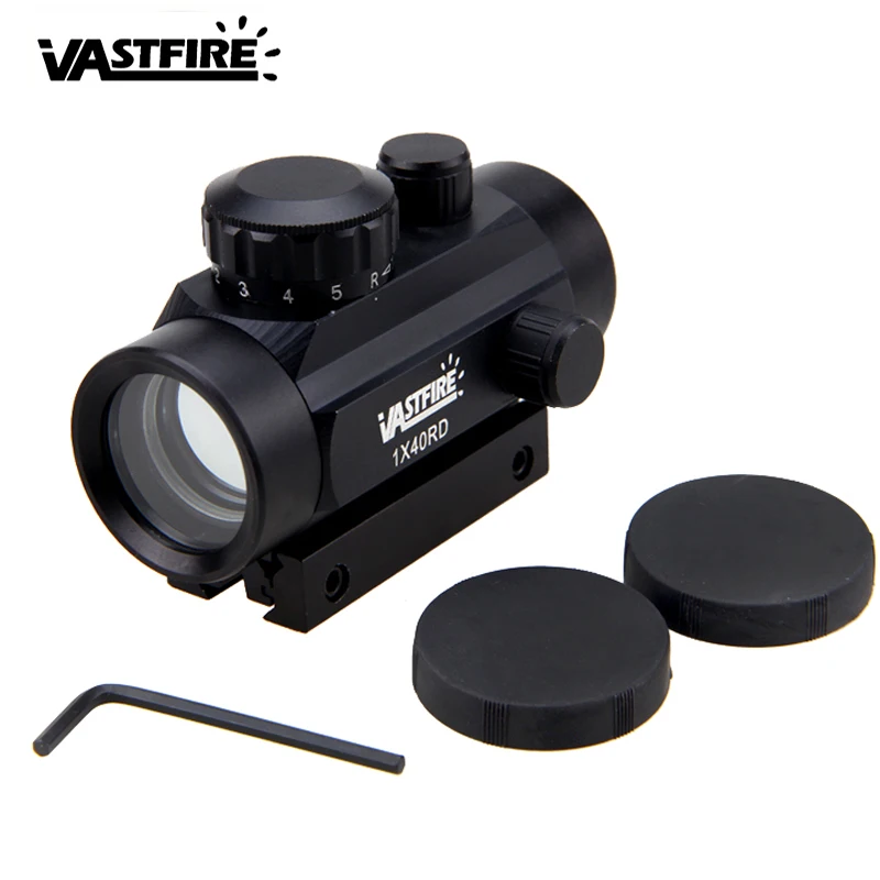 

Tactical 1X40 Holographic Dot Sight Airsoft Red Green Dot Sight optics Hunting Scope 11mm 20mm Weaver Rail Mount Collimator Sigh
