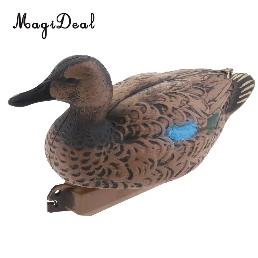 28/29/31/35/37cm Drake Duck Floating Decoy Scarer Weed Pest Control Repeller Ornament for Hunting Shooting Garden Decoration