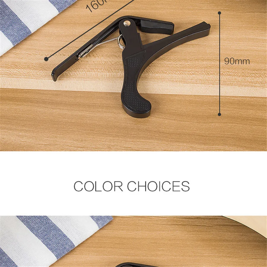 Metal Guitar Capo Forr Ukulele Quick Change Clamp Key (3)