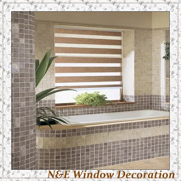 

Window blinds zebra roller blinds shades for living room --- custom made color and size 100X100 free shipping