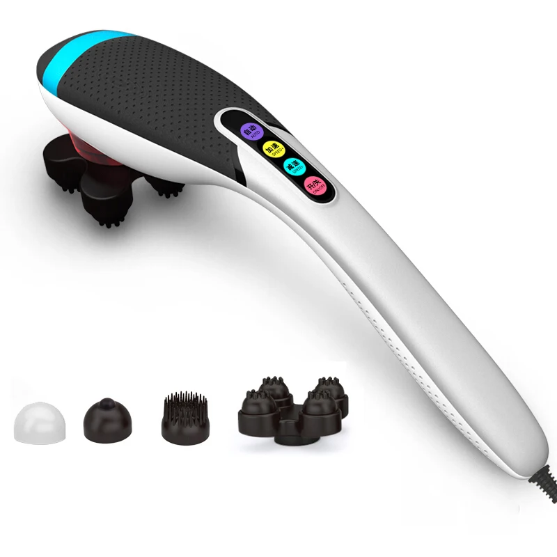 Electric Handheld Massage Stick Household Whole Body Massager Anti skid