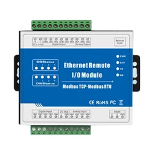 Modbus TCP to Modbus RTU Remote IO Module Data Acquisition isolated designed with Sink output M120T