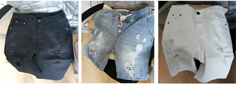 Мужские хлопковые тонкие джинсовые шорты новая мода летние мужские повседневные короткие джинсы мягкие и удобные шорты в стиле "кэжуал"