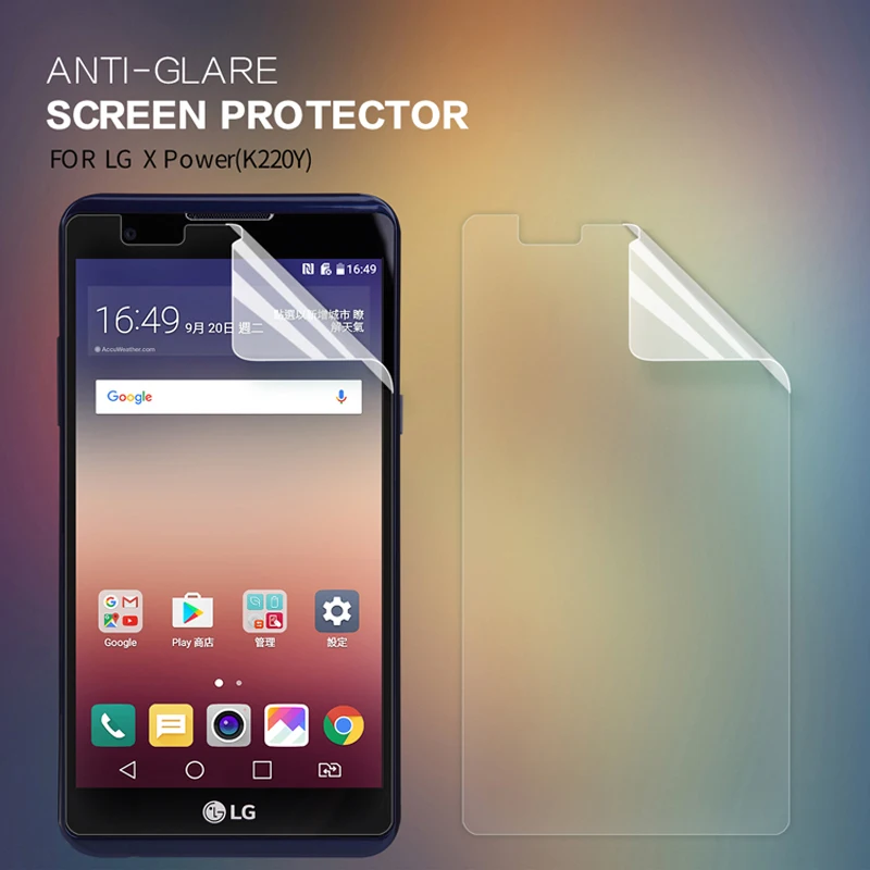 Nillkin прозрачный ПЭТ высокий чистый/матовый экран протектор для LG X power K220DS K220 защитная пленка