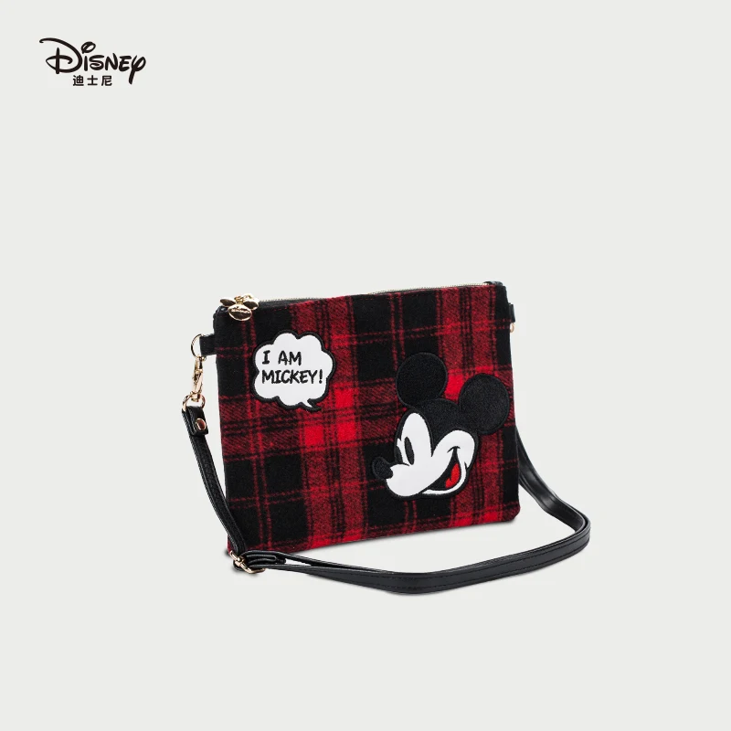 Disney, женский клатч, Микки Маус, сумка-мессенджер, вечерние сумки-конверты, вечерние сумки через плечо, новинка, женская сумочка с мехом, сумочка, кошелек, подарок - Цвет: A
