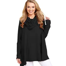 Plus Size Celmia Women Hoodies Oversize Tops 2018 Autumn Cowl Neck Batwing Sleeve Female Long Sleeve Casual Loose Hoodies Plus Size Celmia Women Hoodies Oversize Tops 2018 Autumn Cowl Neck Batwing Sleeve Female Long Sleeve Casual Loose Hoodies