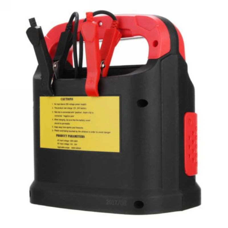 JX-LCLYL 350W 200A LCD Car Plus Adjust Battery Charger Jump Starter  12V/24V