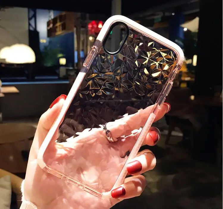 

Diamond Case for iPhone X XR XS Max Girly Cover Luxury Shining Cases iPhone 6S 6 7 8 Plus Stylish Fashion Phone Capa Silione