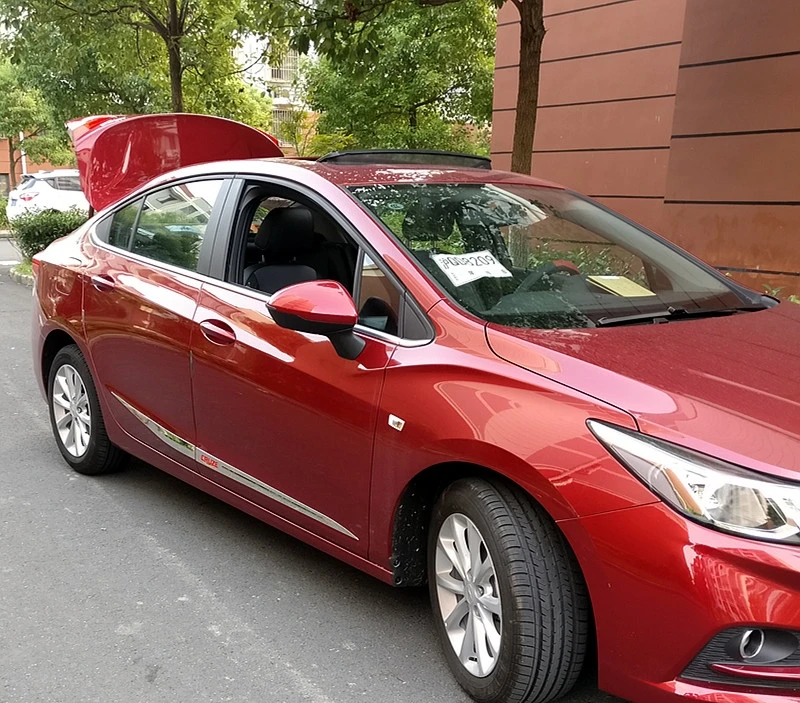 ABAIWAI наклейка на кузов автомобиля для Chevrolet Chevy Cruze бампер полоса дверь боковой