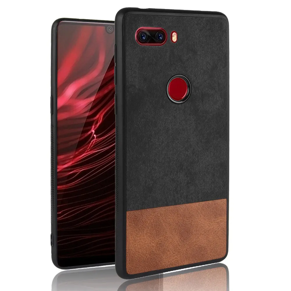 

For ZTE Nubia Z18 Case Nubia Z18 Cover 6.0 inch back cover fabric shockproof silicone case coque For ZTE Nubia Z18 case