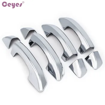 

Ceyes Car Styling Abs Accessories Fit For Volkswagen Passat B6 3C Sedan & Wagon 4 Door Model 2011 2012 VW Auto Door Handle Cover