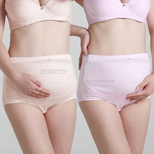 Maternity Pregnancy Knickers Underwear Over Bump Support Tummy Pantie Briefs for Xmas Y1in