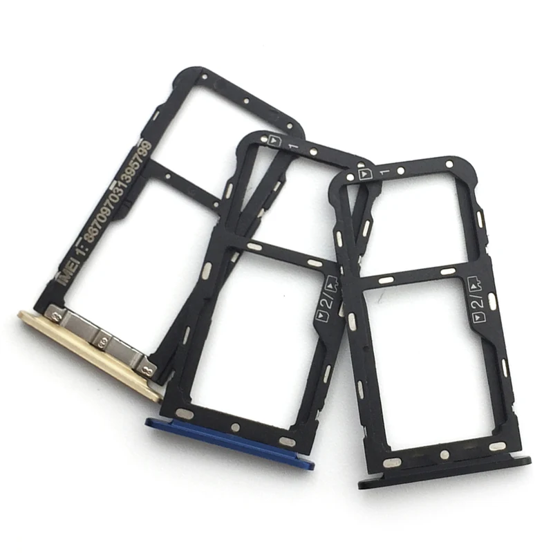 

New Sim Card Slot Tray Holder Reader Adapter For ZTE Blade V9 5.7inch Replacement Parts