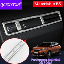 QCBXYYXH для peugeot 3008- автомобилей укладка ABS фары переключатель блесток выделенный интерьер хромированной отделкой крышки