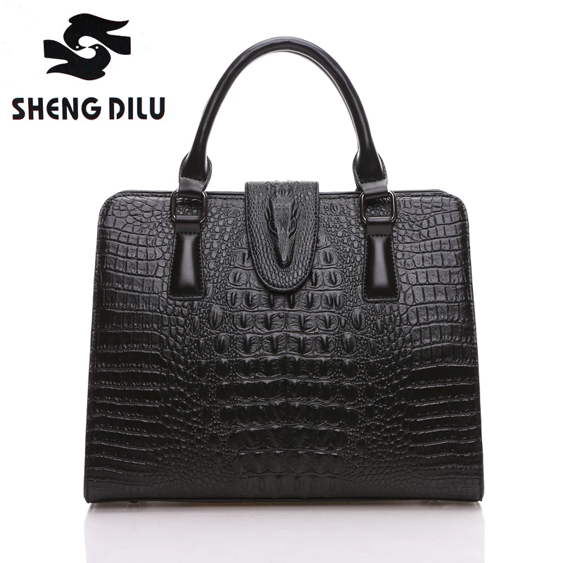 

High Quality 100% Genuine Leather Women Bags Classic Alligator Women Handbags Fashion Brand Women Shoulder Bag