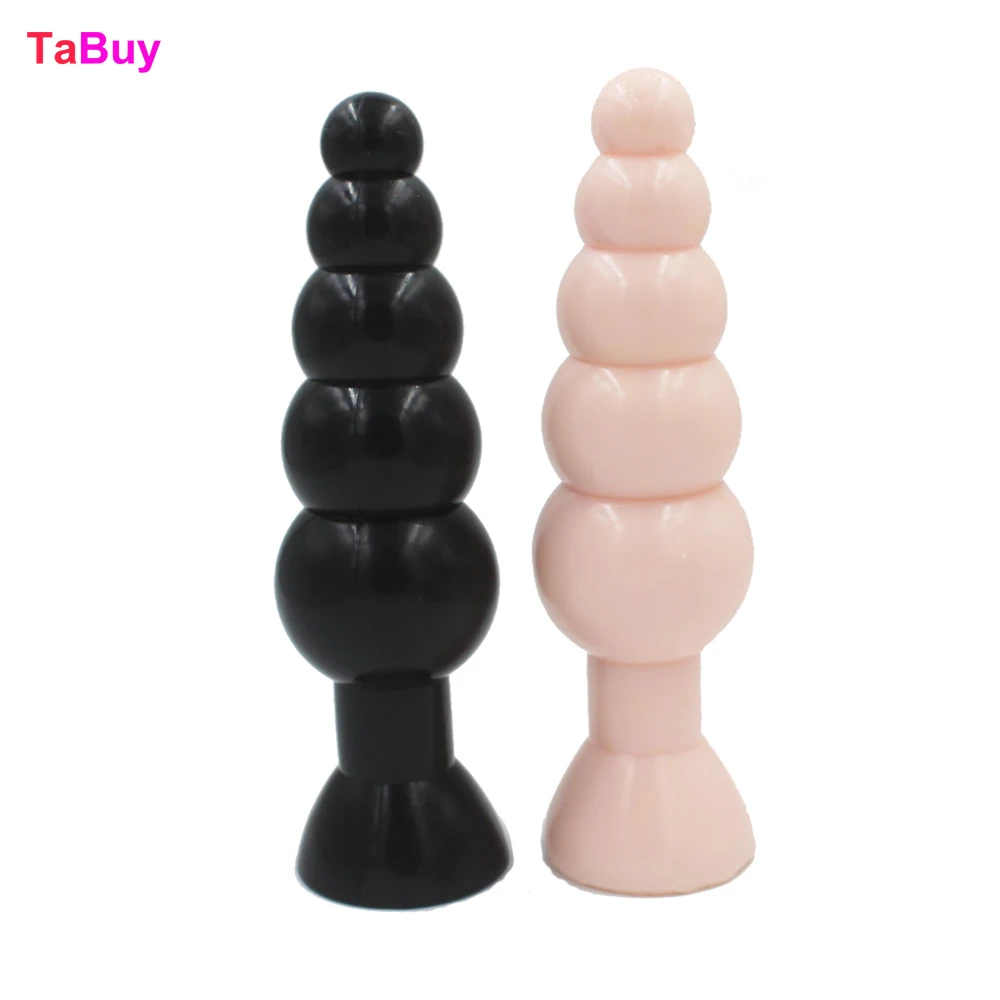 Big Anal Butt Plug Toys, Large Silicone Anal Beads Plug Dildo, Sex Products for Men Women couples