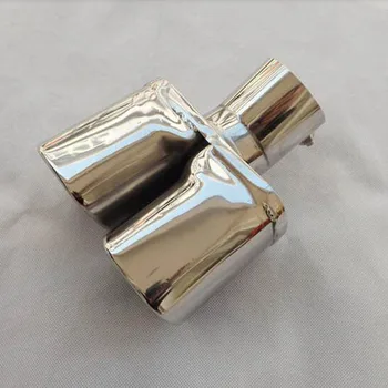 

for Suzuki SX4 S Cross 2014 2015 2016 2017 2018 2019 Stainless Exhaust Pipe Tail Pipe Muffler Car Styling Accessories 1 to 2