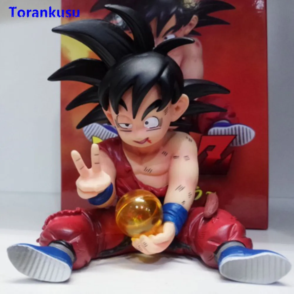 

Dragon Ball Z Son Goku Action Figure Victory Ver. with Dragonball Kakarotto PVC Hot Toys Figma Doll Kids Gift Children Model XP