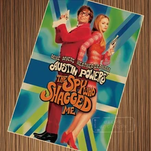 Austin Powers: The Spies Who Shagged Me película clásica póster retro clásico de TV lienzo DIY papel de pared decoración del hogar regalo