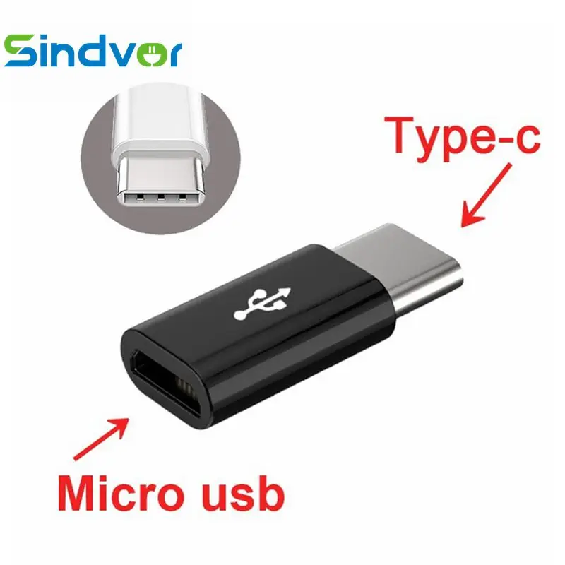 Распродажа микро USB к Type C зарядное устройство кабель адаптер синхронизации