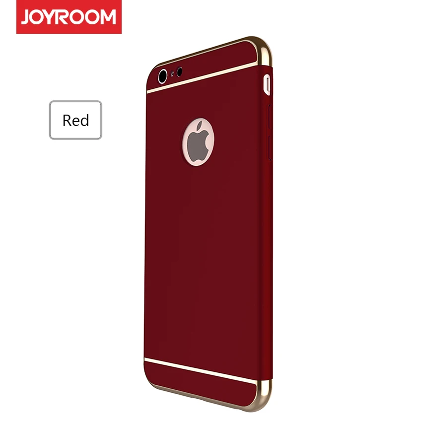 Joyroom Объединить Доспехи Чехол для iPhone 6 s 4.7 роскошные Случаи Жесткий PC Задняя