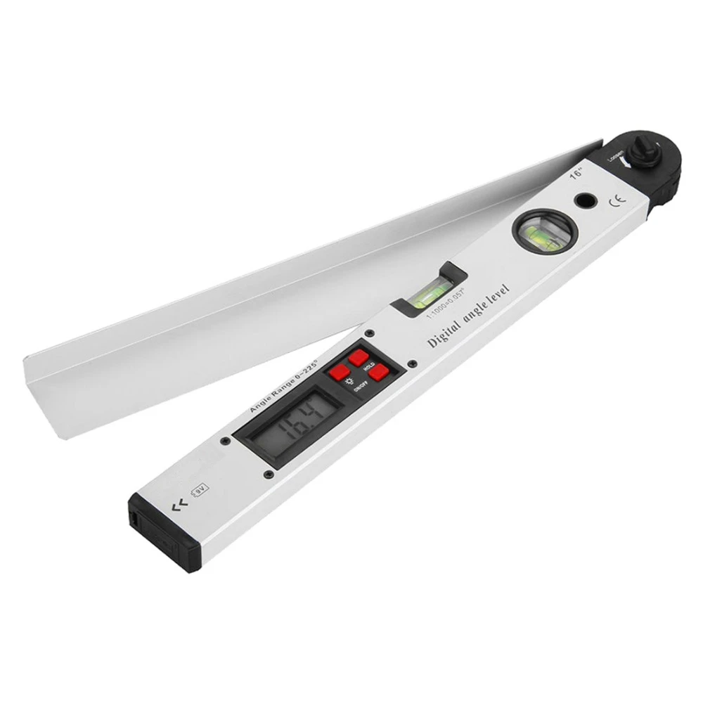 

Protractors Digital Angle Finder Level 360 Degree Range Spirit Level Upright Inclinometer with Magnets Protractor Ruler tools