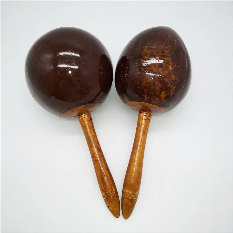 free shipping 2pc Maracas Child Musical Instrument Sand Hammer Children