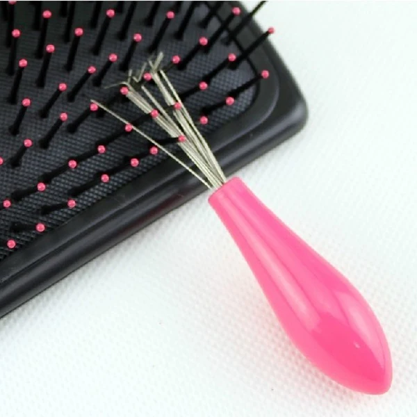 5pcs/lots Practical Handle Comb Hair Brush Cleaner Remover Embedded Roller Teaser Tool Wiper | Мать и ребенок