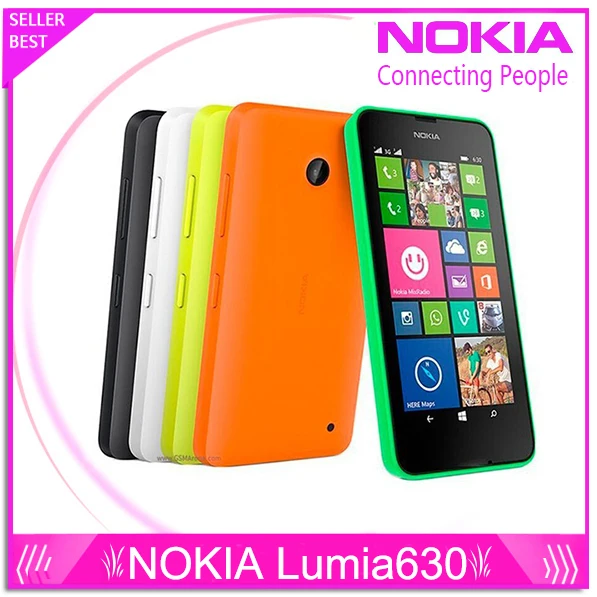Original Nokia Lumia 630 Cell font b Phones b font 4 5 Windows font b Phone