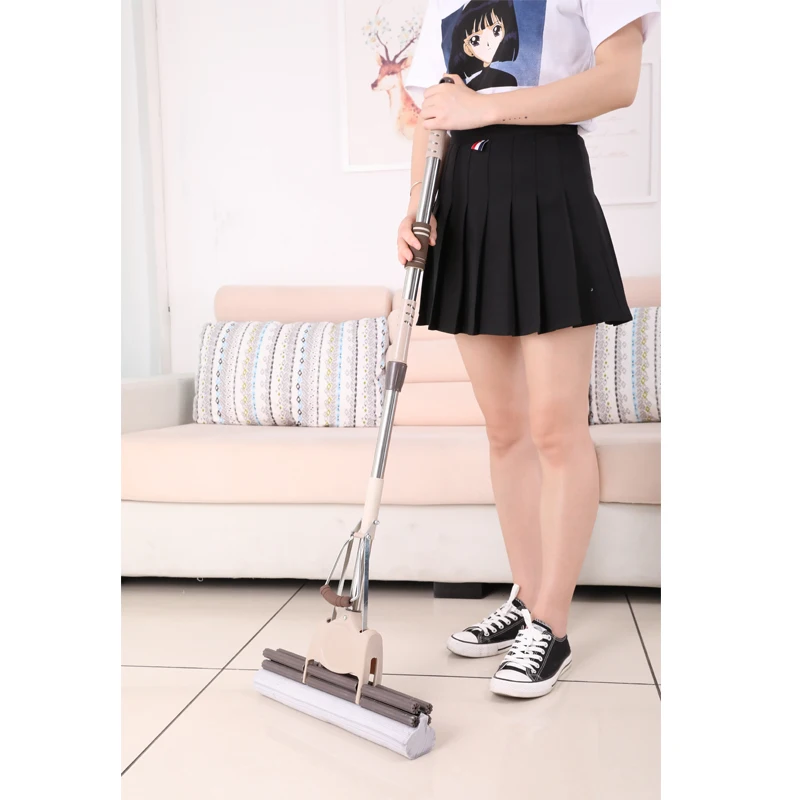 

Wall Mounted Mop Extruded hand free mop Organizer Holder Hang Brush Broom Hanger Storage Rack Kitchen Tool