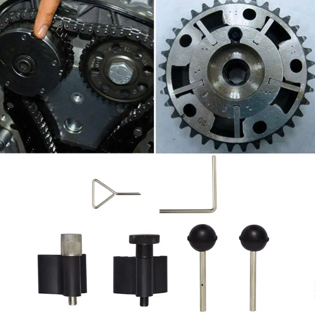 

6PCS Camshaft Engine Timing Tool Set 1.2, Black 1.4, 1.9, 2.0 for VW Audi