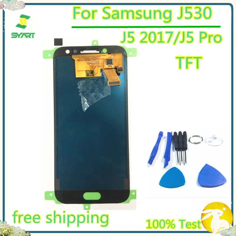 

100% Tested Adjustable LCD For Samsung J530 LCD Touch Screen Digitizer Assembly For Samsung Galaxy J5 Pro 2017 J530 J530F J530FM