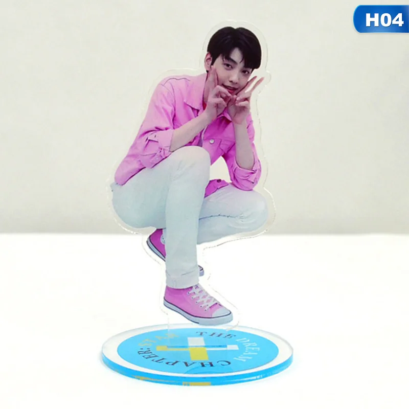 K-pop Star TXT фигурка на акриловой подставке коллекция подарочных канцелярских принадлежностей - Цвет: 04