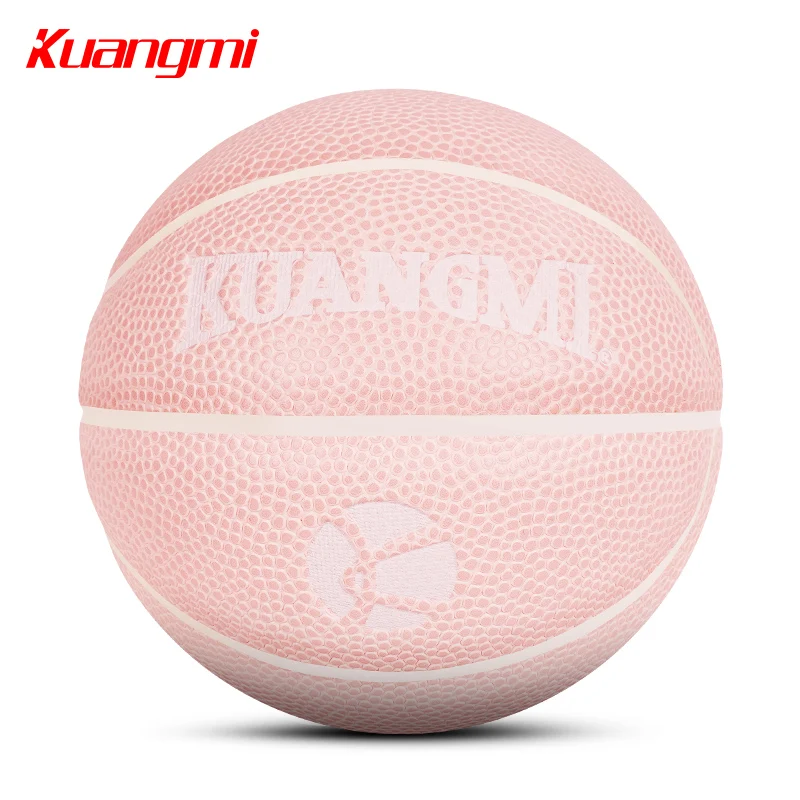 Kuangmi Мини Баскетбол розовый 13 см размеры 1 Крытый Ourdoor мяч для детей детские игры игрушечные лошадки баскетбольные мячи аксессуар