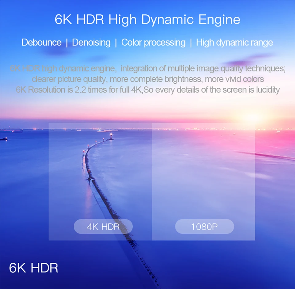 6K Transpeed Android 8,1 Smart tv BOX Allwinner 2G DDR3 16G EMMC rom телеприставка 6K 3D H.265 Wifi медиаплеер ТВ приемник