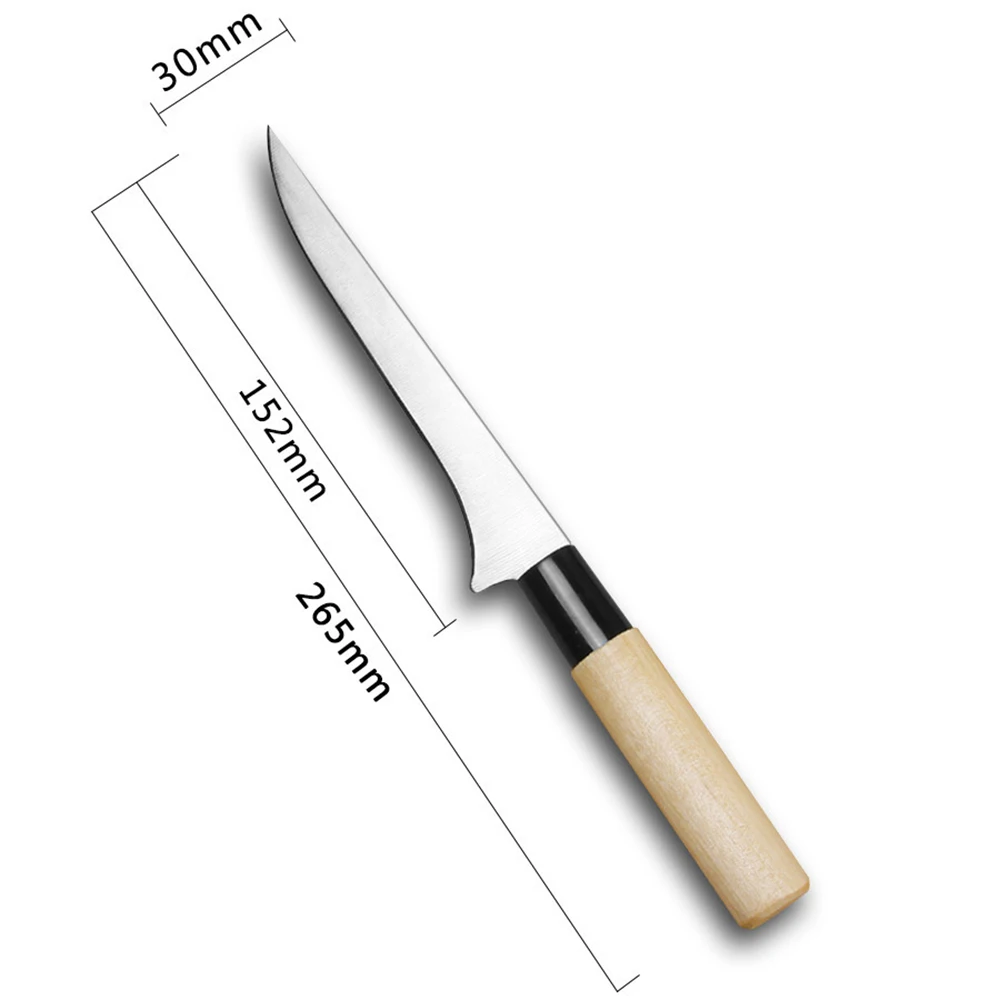 Boning Knives Damascus Laser Pattern 3Cr13Mov Steel Utility Japanese Chef Knife Micarta Handle Professional Kitchen Knife
