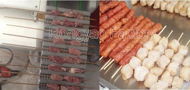 Популярная satay мясо шпажки машина с CE/машина для приготовления шашлыка/Оборудование для кебаба ягненка