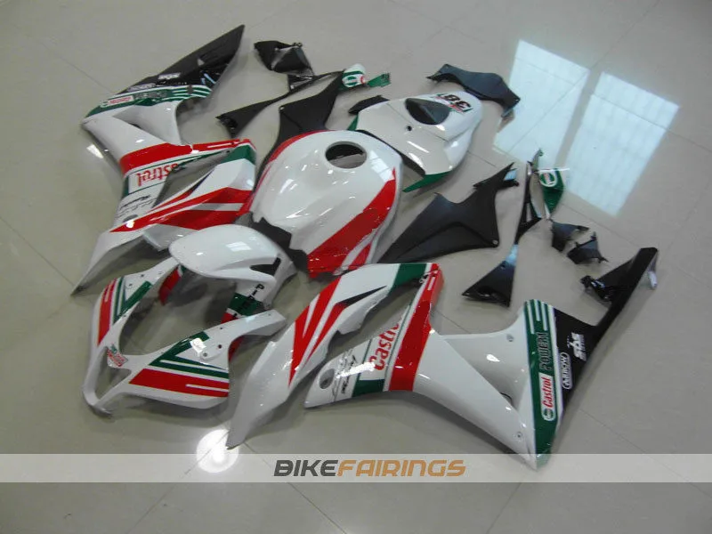 

New Injection mold motorcycle Full Fairing kit Fit For Honda CBR600RR F5 2007 2008 07 08 600RR 600 ABS fairings White red green