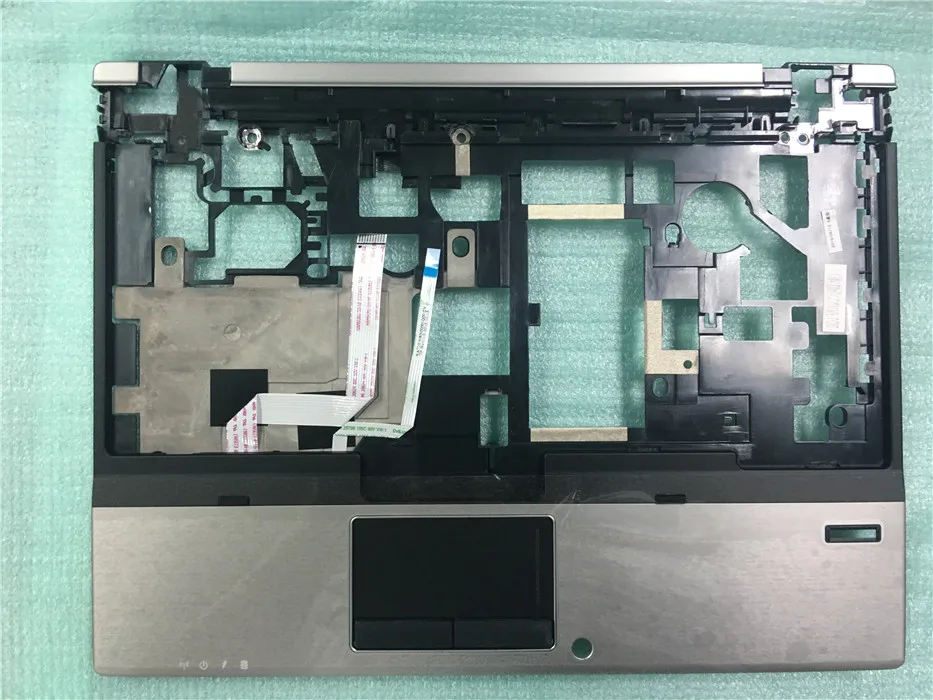 Для hp EliteBook 2540 P Упор для рук верхнюю крышку клавиатура ободок верхний регистр 598801-001
