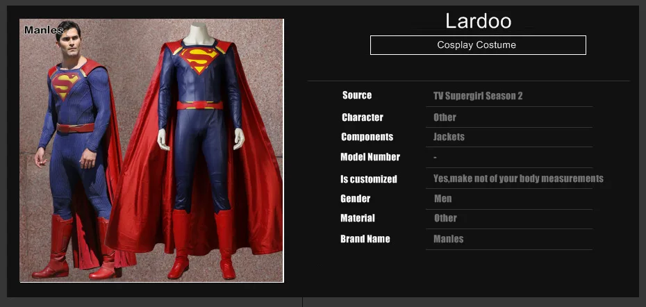 Супермен, Кларк Кент, косплей, Супергерл, сезон 2, костюм супергероя, красная накидка, одежда на Хэллоуин, Рождественский костюм для взрослых мужчин