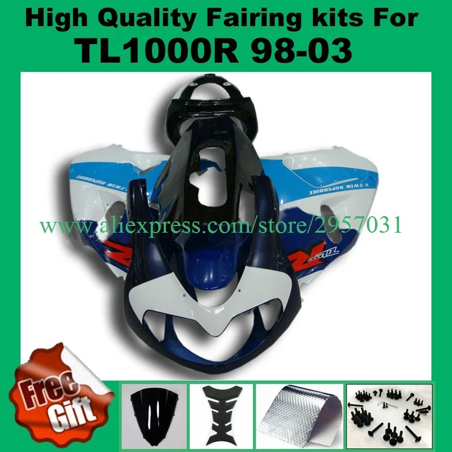 Обтекатели для Suzuki TL1000R 1998 1999 2000 2001 2002 2003 TL1000 р 98 99 00 01 02 03 обтекатель наборы