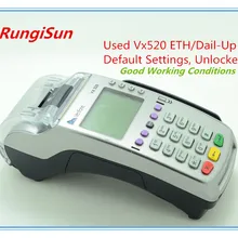 Verifone используется Vx520 RS232/ETH/Dial-up