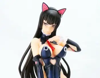 

17cm Sexy Queen Ted Ban Maoniang Squatting Ver 1/6 Scale Painted Model PVC Sexy Decoration Anime Action Figure Cat Ear Doll